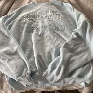 PacSun Men's Sky Blue Crewneck Sweater